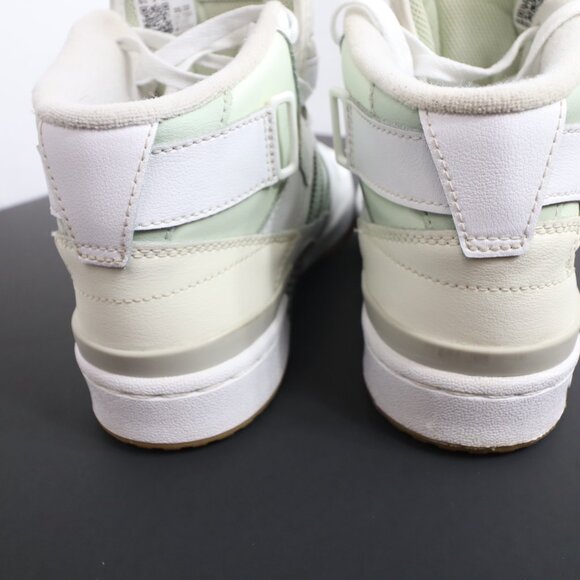 2022 Adidas Postmove Mid White Linen Green Women Size. us 6.5 - Picture 6 of 12